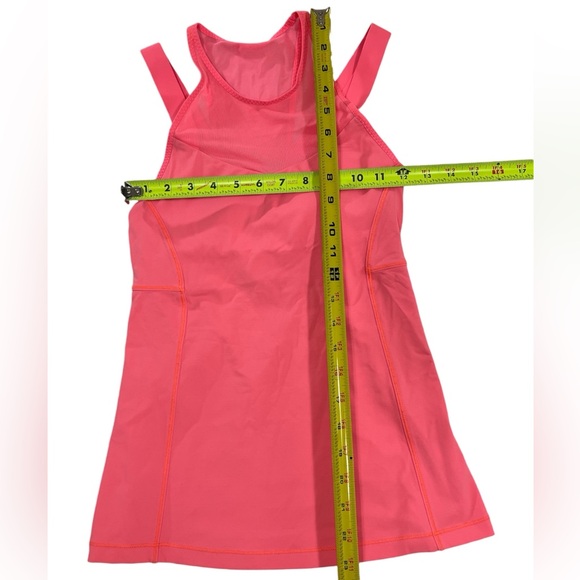 Lululemon Running In The City Tank Orangeish Size 2 - Picture 14 of 15